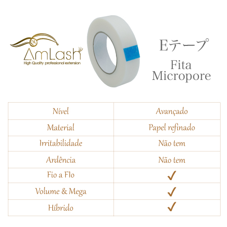 Fita Micropore Amlash - Características